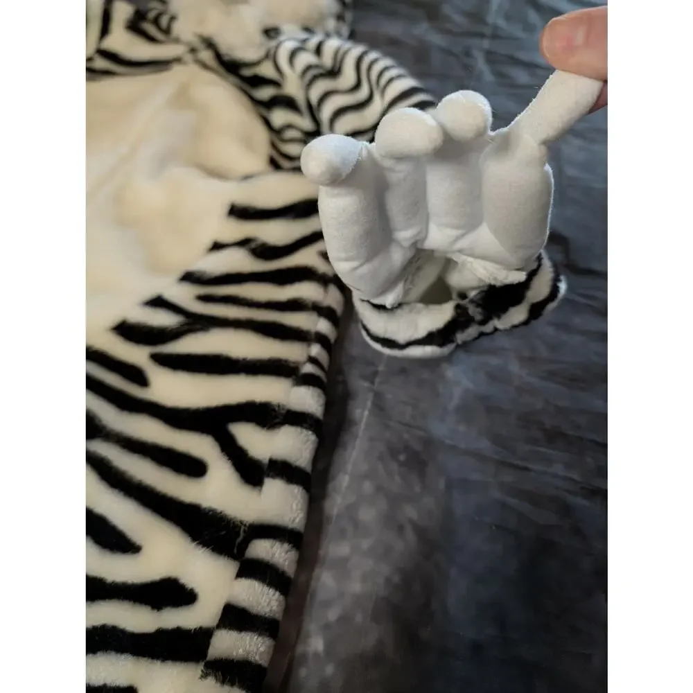 White Tiger Halloween Costume Union Suit Kids Size 5-6 (44”) Cosplay